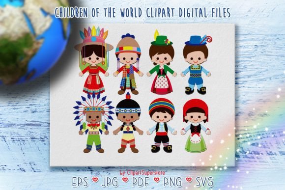 Children Around the World Western SVG Review