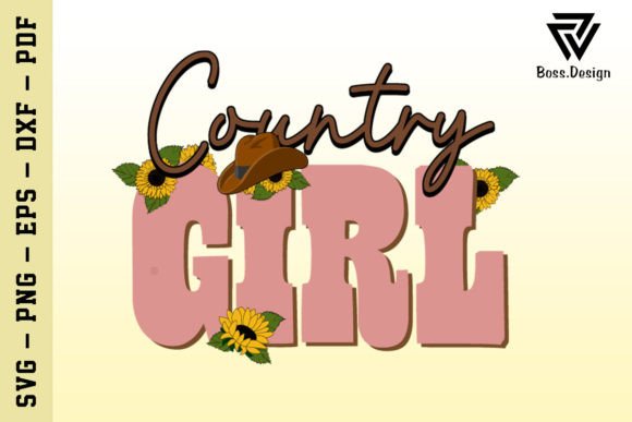 Country Girl SVG Western Design Review