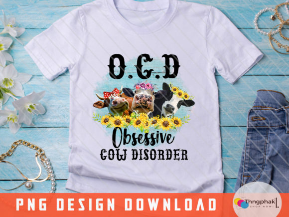 Obsessive Cow Disorder Funny Farmer Farm Review
