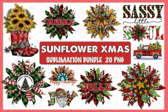 Reviewing Sunflower Christmas Sublimation Bundle